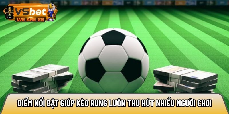 Điểm nổi bật giúp kèo rung luôn thu hút nhiều người chơi